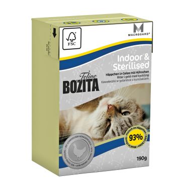 Bozita Feline Indoor Sterilized 190g