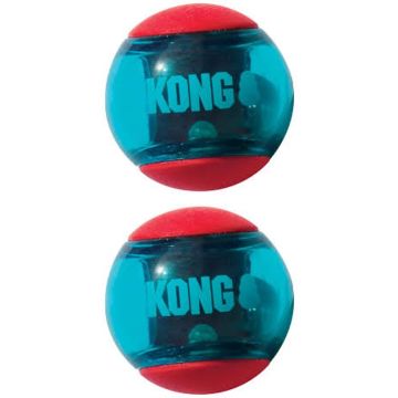 KONG Lelu Squeezz Action Ball 2p Monivärinen L 8cm
