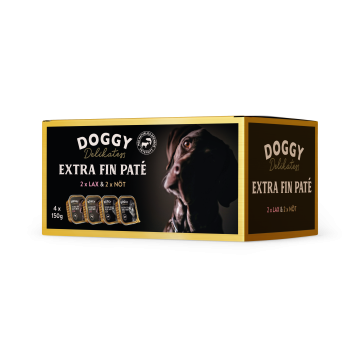 Doggy Delika paté multibox nautalohi 600g