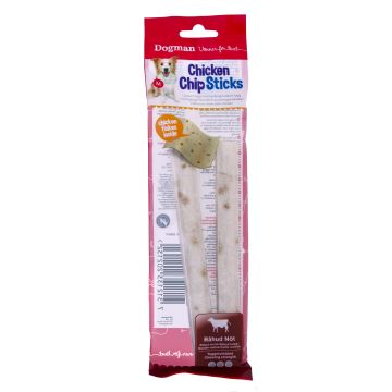 Dogman Chicken Chip sticks 2p Valkoinen L 17,5cm