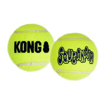 KONG Lelu SqueakAir Ball Keltainen M 6cm