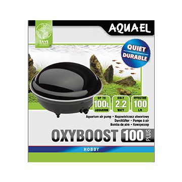 Aquael Oxyboost AP-100 Plus Musta